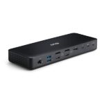 Club 3D Notebook Dokkoló - CSV-1583 (140W, 2xThunderbolt 4, 3xDP, 2xHDMI, USB-C, 3xUSB-A, SD, TF, RJ45, 3,5 Jack, DC) - Image 7
