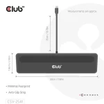 Club 3D Notebook Dokkoló - CSV-2541 (USB-C to 4xUSB-C, 2xUSB-A, 2xHDMI, 2xDP, RJ45, SD/MicroSD, 100W PD, 4K60hz) - Image 3