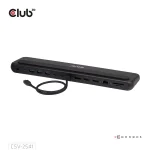 Club 3D Notebook Dokkoló - CSV-2541 (USB-C to 4xUSB-C, 2xUSB-A, 2xHDMI, 2xDP, RJ45, SD/MicroSD, 100W PD, 4K60hz) - Image 6