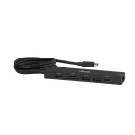 Club 3D Notebook Dokkoló - CSV-2555 (140W, USB-C to 4K60Hz HDMI, USB-C, RJ-45, 2x USB-A, MicroSD, SD) - Image 4