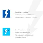 Club 3D Notebook Dokkoló - CSV-2563 (180W,Thunderbolt 5 to 3xUSB-C, USB-A, 1x 8K60Hz, 3x 5K60Hz) - Image 7