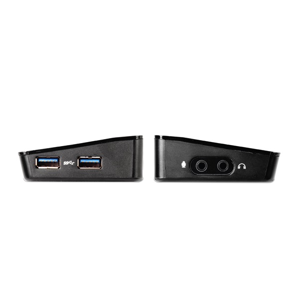 Club 3D Notebook Dokkoló - CSV-3103D (DUAL DISPLAY/4K, 3.2 USB-A to HDMI, DP, DVI-D, 3xUSB-A, RJ45, 3.5 Jack Audio +Mic) - Image 3