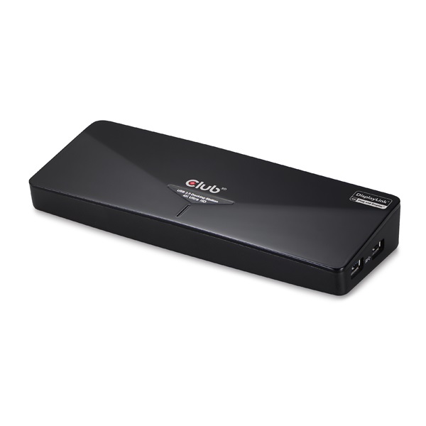 Club 3D Notebook Dokkoló - CSV-3103D (DUAL DISPLAY/4K, 3.2 USB-A to HDMI, DP, DVI-D, 3xUSB-A, RJ45, 3.5 Jack Audio +Mic) - Image 10