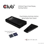 USB Club3D USB 3.0 Dual Display Docking Station - Image 8