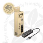 Club 3D USB Hub - CSV-1430A (3.2 USB-A to 3xUSB-A, RJ45) - Image 10
