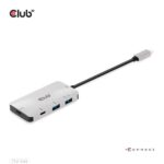 Club 3D USB Hub - CSV-1543 (USB-C Gen 2 to USB-C (data), USB-C (data+charge), USB-A (data), USB-A (data+charge) - Image 9