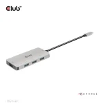 Club 3D USB Hub - CSV-1547 (USB-C Gen 2 to 4xUSB-A 10 Gbps) - Image 2