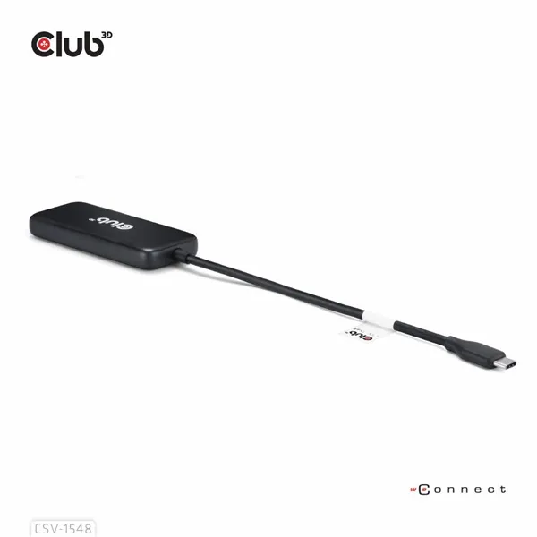 Club 3D USB Hub - CSV-1548 (USB-C Gen 2 to 4xUSB-C PD 3.0, 10 Gbps) - Image 5