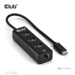 Club 3D USB Hub - CSV-1549 (3.2 USB-C Gen 1 to 3xUSB-A, RJ45,1Gbps) - Image 7