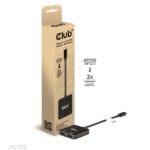 Club 3D USB Hub - CSV-1558 (3.2 USB-C to 2xHDMI, USB-C 100W PD3.0, 4k60Hz) - Image 2