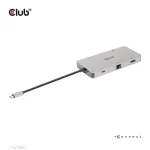 Club 3D USB Hub - CSV-1594 (3.1 USB-C Gen 1 to HDMI, 2xUSB-A Gen 1, USB-C Gen 1, VGA, SD, Micro SD 3.0, RJ45, 3,5 Jack) - Image 4