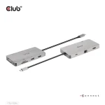 Club 3D USB Hub - CSV-1594 (3.1 USB-C Gen 1 to HDMI, 2xUSB-A Gen 1, USB-C Gen 1, VGA, SD, Micro SD 3.0, RJ45, 3,5 Jack) - Image 5