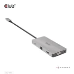 Club 3D USB Hub - CSV-1594 (3.1 USB-C Gen 1 to HDMI, 2xUSB-A Gen 1, USB-C Gen 1, VGA, SD, Micro SD 3.0, RJ45, 3,5 Jack) - Image 16