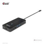 Club 3D USB Hub - CSV-1595 (USB-C Gen 1 to 2xHDMI, 2xUSB-A Gen 1, USB-C Gen 1 100W PD 3.0, RJ45, 3,5 Jack, 4k60Hz) - Image 2