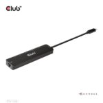 Club 3D USB Hub - CSV-1596 (USB-C to 2xHDMI, 2xUSB-A, USB-C PD, RJ45, 4k60Hz) - Image 2