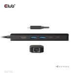 Club 3D USB Hub - CSV-1596 (USB-C to 2xHDMI, 2xUSB-A, USB-C PD, RJ45, 4k60Hz) - Image 12