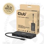 Club 3D USB Hub - CSV-2552 (USB-C to 2xUSB-C, 2xUSB-A, 2xHDMI, RJ45, SD/MicroSD, 100W PD, 4K60hz) - Image 8