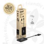 Club 3D Video Splitter - CSV-1478 (4K60HZ, 3.2 USB-C (USB-A adapterrel) to 2xDisplayPort) - Image 8