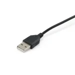 Conceptronic Fejhallgató - POLONA01B (USB, hangerőszabályzó, felhajtható mikrofon, 200 cm kábel, fekete) - Image 3