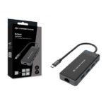 Conceptronic Notebook Dokkoló - DONN14G (USB-C to 2xHDMI+USB-C PD:100W+3xUSB-A+RJ-45, fekete) - Image 6
