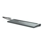 Conceptronic Notebook Dokkoló - DONN17G (USB-C to HDMI/DP/USB-C PD/USB-C data/USB 3.0/USB 2.0/SD/TF/GbE/AUX) - Image 4