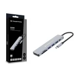 Conceptronic Notebook Dokkoló - DONN18G (USB-C to HDMI/USB-C PD/USB 3.0/SD/TF) - Image 2
