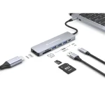Conceptronic Notebook Dokkoló - DONN18G (USB-C to HDMI/USB-C PD/USB 3.0/SD/TF) - Image 5