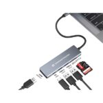 Conceptronic Notebook Dokkoló - DONN23G (USB-C to HDMI/USB-C PD/USB 3.0/SD/TF) - Image 4