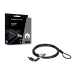 Conceptronic Notebook Kábelzár - CUSTODIO02BS  (Kulcsos (2db), Standard Lock Slot, 1,8m) - Image 2