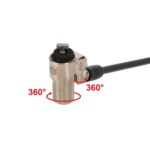 Conceptronic Notebook Kábelzár - CUSTODIO02BS  (Kulcsos (2db), Standard Lock Slot, 1,8m) - Image 5