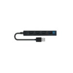 Conceptronic USB Hub - HUBBIES05B (4 port, USB2.0, fekete) - Image 2
