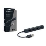 Conceptronic USB Hub - HUBBIES05B (4 port, USB2.0, fekete) - Image 4