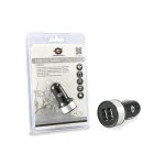 Conceptronic telefon töltő - CUSBCAR2A (Szivargyujtós töltő: 2x USB-A) - Image 2