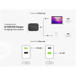 Conceptronic telefon töltő adapter - ALTHEA15B (USB-C+USB-A, 20W, fekete) - Image 6