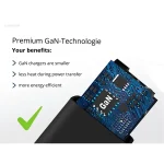 Conceptronic telefon töltő adapter - ALTHEA15B (USB-C+USB-A, 20W, fekete) - Image 9