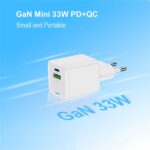 Conceptronic telefon töltő adapter+kábel - ALTHEA16W (USB-C+USB-A, 33W, 3in1 töltő kábel, fehér) - Image 9