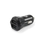 Conceptronic telefon töltő/tartó kit - CUSBCAR2AKIT (Szivargyujtós töltő: 2x USB-A, Telefontartó: 5,5-8,5 cm széles) - Image 2