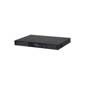 Dahua switch PoE mendzselhető - S4220-16GT-190 (18x 1Gbps; 16x PoE/PoE+; 2x 1Gbps SFP; 190W)
