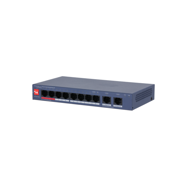 Dahua_switch_PoE_-_CS4010-8ET2GT-110_Cloud_menedzsment_8x_10100_Mbps_PoE_2x_101001000_Mbps_port_110W-i511094.png Dahua switch PoE - CS4010-8ET2GT-110 (Cloud menedzsment; 8x 10/100 Mbps PoE + 2x 10/100/1000 Mbps port, 110W) - Image 1