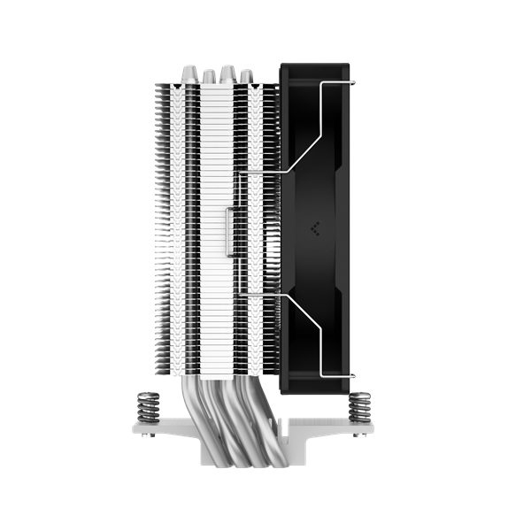 DeepCool CPU Cooler - AG400 (31,6 dB; max, 128,93 m3/h; 4pin csatlakozó, 4 db heatpipe, 12cm, PWM) - Image 5