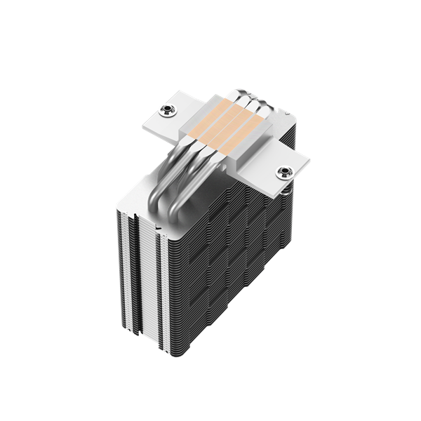 DeepCool CPU Cooler - AG400 (31,6 dB; max, 128,93 m3/h; 4pin csatlakozó, 4 db heatpipe, 12cm, PWM) - Image 6