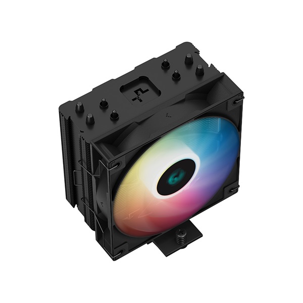 DeepCool CPU Cooler - AG400 BK ARGB (31,6 dB; max, 128,93 m3/h; 4pin csatlakozó, 4 db heatpipe, 12cm, PWM) - Image 3