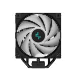 DeepCool CPU Cooler - AG400 BK ARGB (31,6 dB; max, 128,93 m3/h; 4pin csatlakozó, 4 db heatpipe, 12cm, PWM) - Image 4