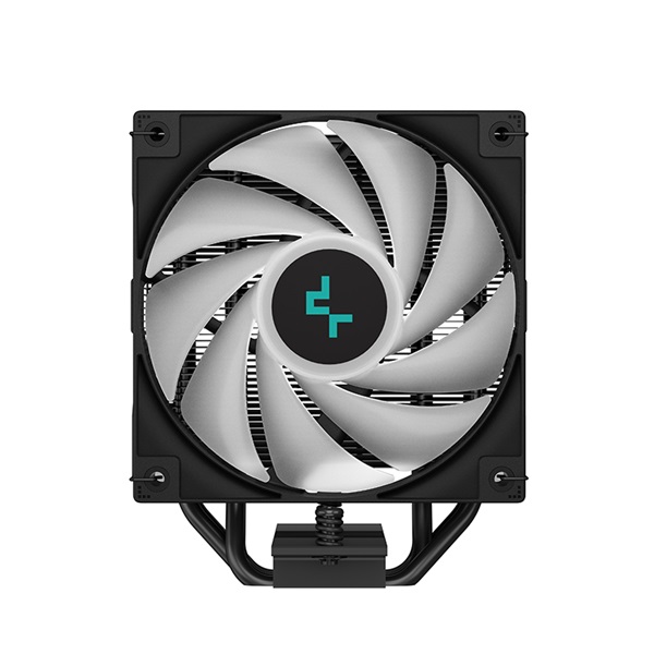 DeepCool CPU Cooler - AG400 BK ARGB (31,6 dB; max, 128,93 m3/h; 4pin csatlakozó, 4 db heatpipe, 12cm, PWM) - Image 4