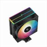 DeepCool CPU Cooler - AG400 BK ARGB V2 (31,6 dB; max, 128,93 m3/h; 4pin csatlakozó, 4 db heatpipe, 12cm, PWM) - Image 3