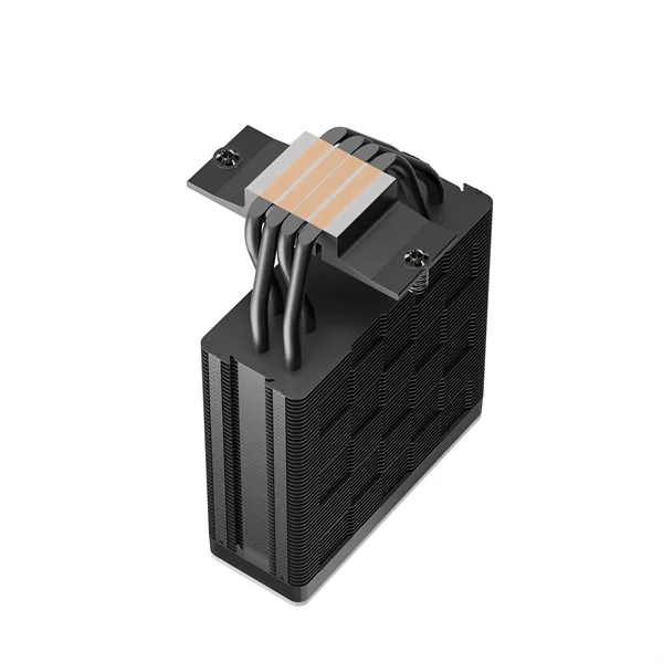 DeepCool CPU Cooler - AG400 BK ARGB V2 (31,6 dB; max, 128,93 m3/h; 4pin csatlakozó, 4 db heatpipe, 12cm, PWM) - Image 6