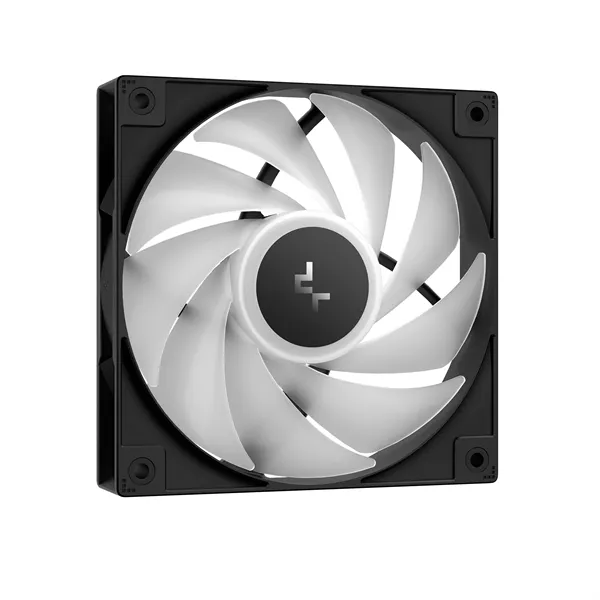 DeepCool CPU Cooler - AG400 BK ARGB V2 (31,6 dB; max, 128,93 m3/h; 4pin csatlakozó, 4 db heatpipe, 12cm, PWM) - Image 7