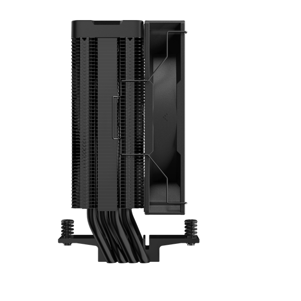 DeepCool CPU Cooler - AG400 DIGITAL ARGB (31,6 dB; max, 128,93 m3/h; 4pin csatlakozó, 4 db heatpipe, 12cm, PWM, A-RGB) - Image 5