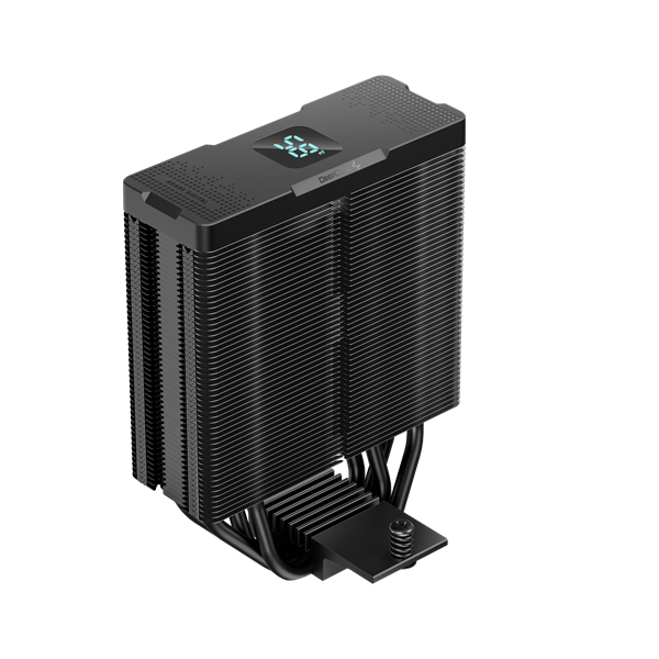 DeepCool CPU Cooler - AG400 DIGITAL ARGB (31,6 dB; max, 128,93 m3/h; 4pin csatlakozó, 4 db heatpipe, 12cm, PWM, A-RGB) - Image 7
