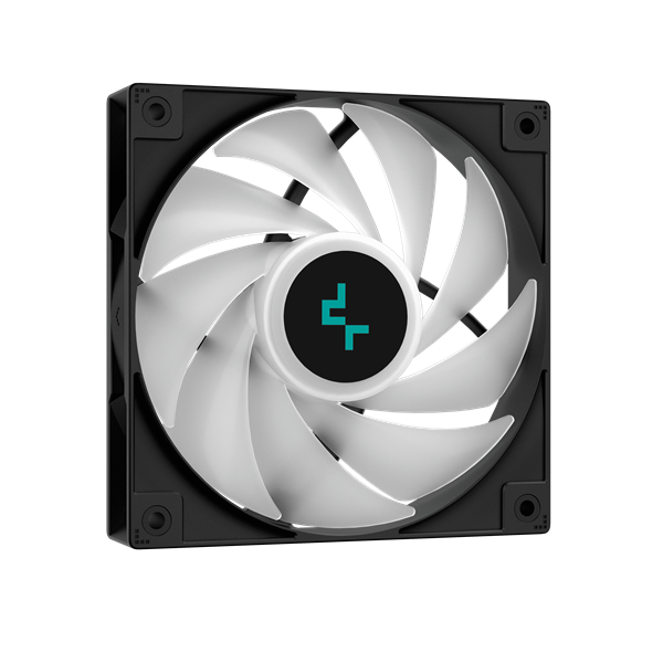 DeepCool CPU Cooler - AG400 DIGITAL ARGB (31,6 dB; max, 128,93 m3/h; 4pin csatlakozó, 4 db heatpipe, 12cm, PWM, A-RGB) - Image 8